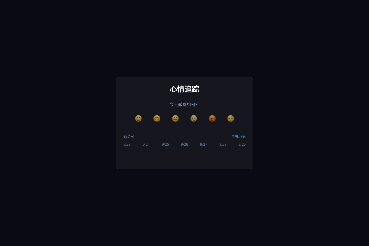 心情追踪器